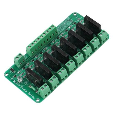 5V DC 2A 8 Channel Solid State Relay Module Geekcreit For Arduino