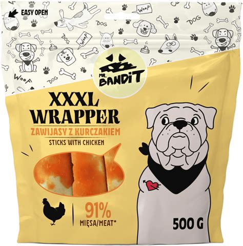 WRAPPER XXXL Zawijas Z Kurczakiem Przysmaki Mr Bandit Sklep