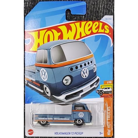 Hot Wheels Volkswagen T Pickup Trucks Art Cars Shopee Malaysia