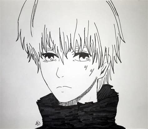 Kaneki Ken Sketch By Iimatt On Deviantart