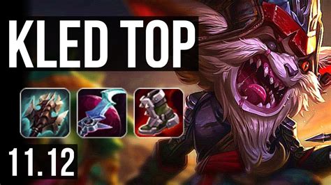 Kled Vs Aatrox Top M Mastery Games Solo Kills Rank