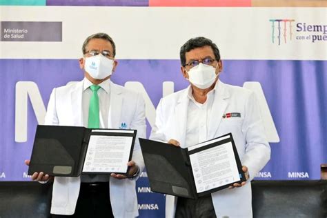 Minsa Y Essalud Firman Convenio Para El Registro De Historia Clínica