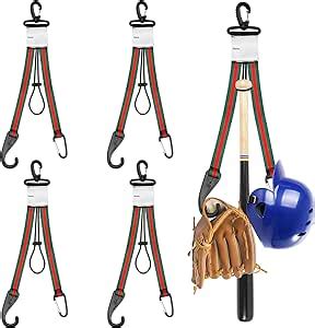 Amazon QBA 4PCS Baseball Softball Gear Hanger Dugout Organizer 3