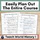 Free Ancient World History Scope And Sequence Pacing Guide For World