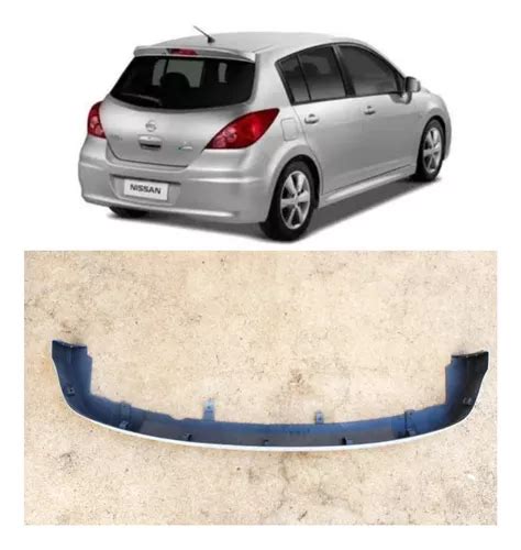 Spoiler Parachoque Traseiro Nissan Tiida Hatch Original Parcelamento