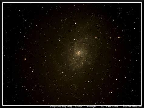 Astrophotography Imaging The Triangulum Galaxy M Lost Infinity