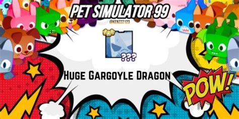 Beli Pets Huge Gargoyle Dragon Roblox Pet Simulator Terlengkap Dan