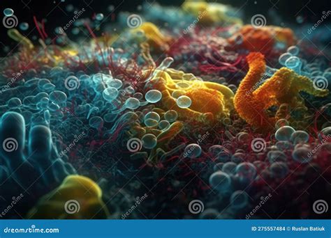 Probiotica Batteri Biologia Microflora Colonia Di Escherichia Coli Per