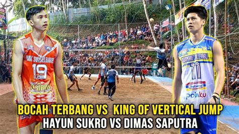 DIMAS SAPUTRA VS HAYUN SUKRO Saling Jual Beli Serangan Saling Balas