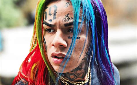 6ix9ine 2020 American Rapper Portrait Music Stars Tekashi69