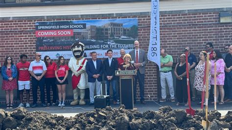 District 186 breaks ground on Springfield High construction