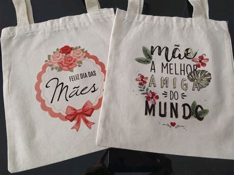 Sacola Ecobag Personalizada Dia Das M Es Elo