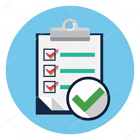 Vector Checklist Icon Stock Vector By Dacianlogan 97593922