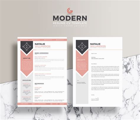 Design Resume Template Analisis