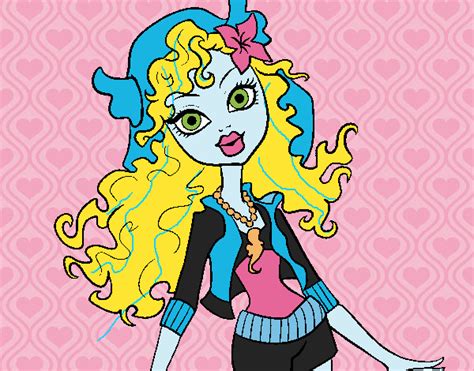 Dibujo De Monster High Lagoona Blue Pintado Por En El Día 04 07 16 A Las 112117