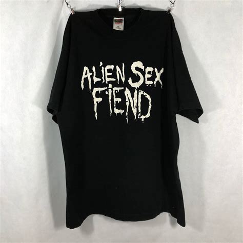 Vintage Alien Sex Fiend Tee 1990s Grailed