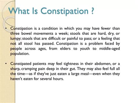 Ppt Ayurvedic Medicine For Constipation Powerpoint Presentation Free