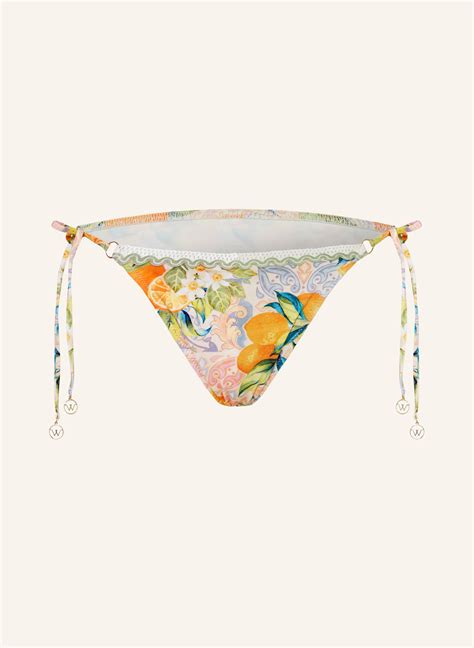 Watercult Triangel Bikini Hose Dolce Whimsy In Orange Hellgr N T Rkis