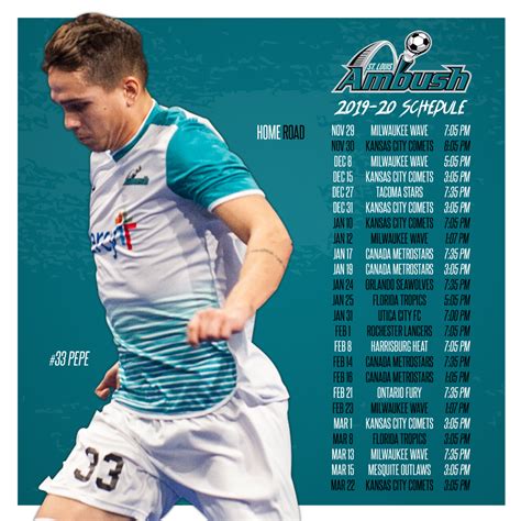 AMBUSH ANNOUNCE 2019-20 SCHEDULE - St. Louis Ambush