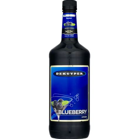 The Sweet Taste Of Blueberry Alcohol