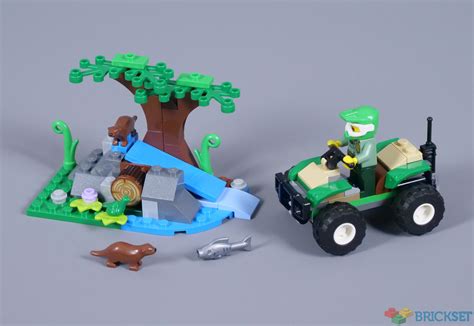 LEGO 60394 ATV and Otter Habitat review | Brickset