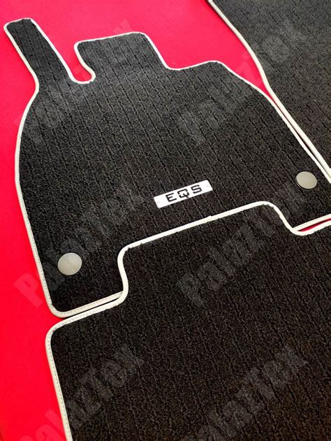 Mercedes Eqs V297 Velour Carpet Floor Mats 2021 2025 Eqs Series