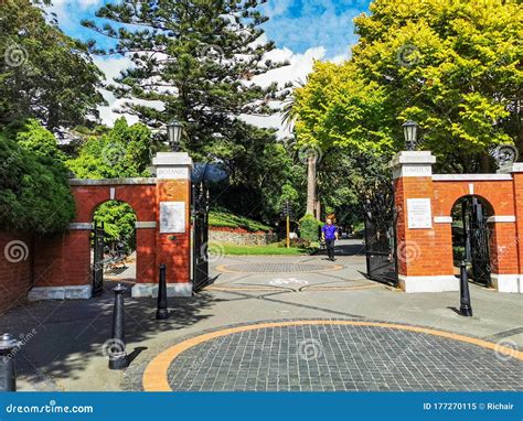 Entrance To Wellington Railway Station From Bunny Street With