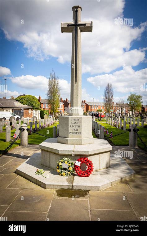 Warrington Uk 24th Apr 2022 The Anniversary Of Anzac Day Australian