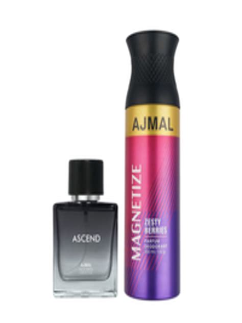 Buy Ajmal Unisex Set Of 2 Ascend EDP Perfume Scent For Skin 100ml