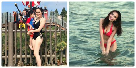 Sau Khi L Y Ch Ng Tr I Gia Hoa H U Di M H Ng Hi M Hoi Di N Bikini Khoe Th N H Nh B C L A