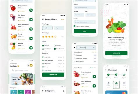 Tanam Grocery Ios App Design Figma Peterdraw Studio