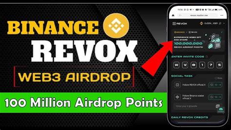 How To Participate Binance Web3 Wallet Revox Airdrop 2024 Complete