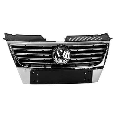 Решётка радиатора "навырост" — Volkswagen Passat B6, 2 л, 2006 года ...