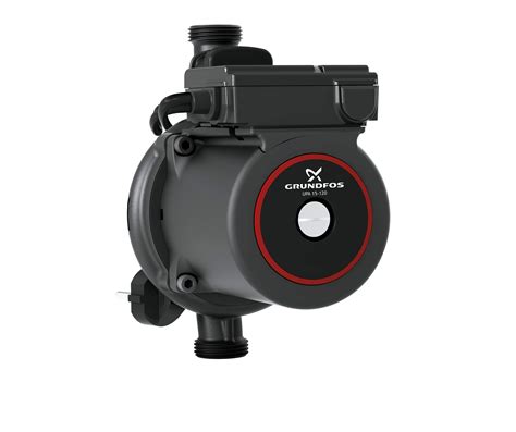 Grundfos Inline Pressure Booster Pump With Flow Switch UPA 120 Black