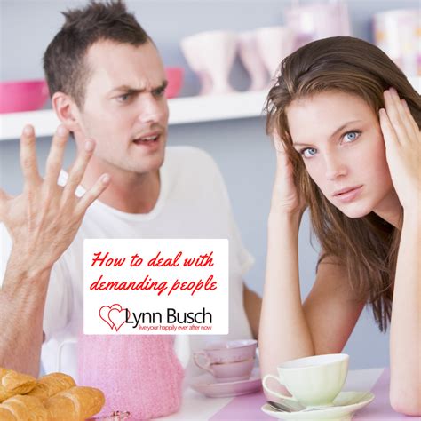 deal  demanding people lynn busch counseling