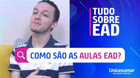 Como São As Aulas Ead Tudo Sobre Ead Youtube