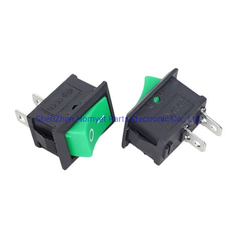 Kcd Rocker Switches Double Pole Power Switch Pin On Off Switch China