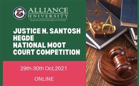 Justice N Santosh Hegde National Moot Court Competition Online