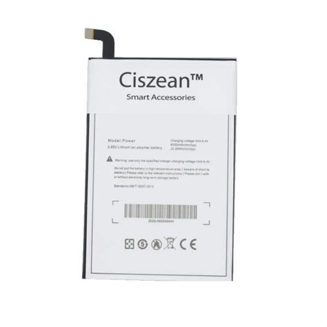 Ciszean X Mah Wh Power Vdc Replacement Li Polymer Battery