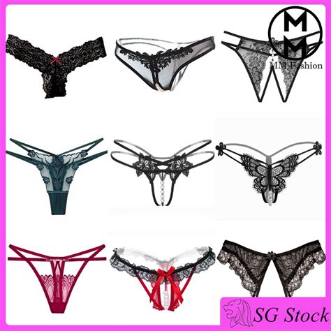 Sg Stock Mm Fashion Sexy Panties See Through Lingerie Erotic Sexy Underwear G String Sex