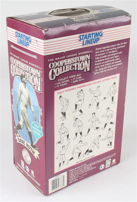 Babe Ruth Yankees Le Starting Lineup Cooperstown Collection Fully Posable Figurine In Original