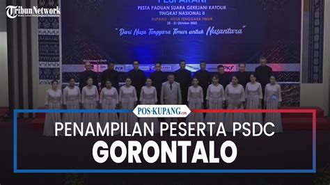 Penampilan Kontingen Gorontalo Kategori Lomba Psdc Pesparani Nasional