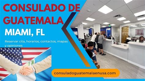 Consulado De Guatemala En Miami Fl ️ Reservar Cita AquÍ