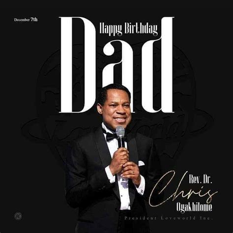 Chris Oyakhilome Celebrates His 57th Birthday Today Religion Nigeria