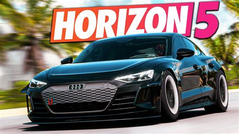 Audi Rs E Tron Gt W Forza Horizon Tuning Konnego Elektryka