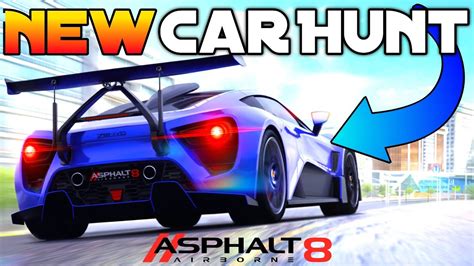 Asphalt 8 New Car Zenvo TSR S New Car Hunt Details YouTube