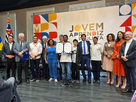 André Do Prado Lançamento Do Programa Jovem Aprendiz Paulista