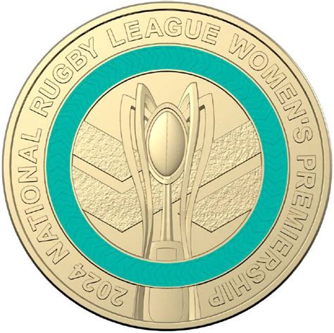 2 2024 National Rugby League Womens Premiership Circulated Two Dollar