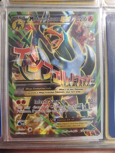 Pokemon Card Mega Houndoom Ex Values MAVIN