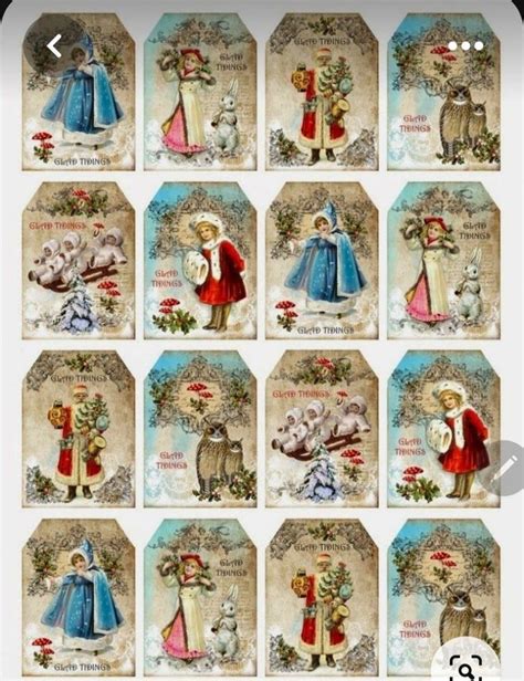 Pin By Karen Hardgrove On Xmas Jj Christmas Ephemera Vintage